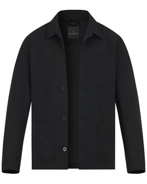 Zuitable Herren Overshirt - Schwarz