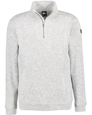 Quiksilver Herren Troyer Unifarben - Weiß