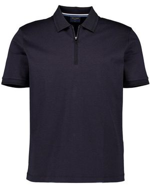 Olymp Herren Polo-Shirt - Blau