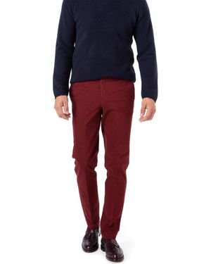 Hiltl Herren Hosen - Rot