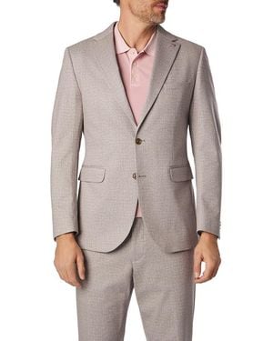 Cg Herren Sakko Meliert Slim Fit - Grau