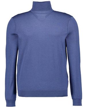 Bogner Herren Pullover Unifarben - Blau