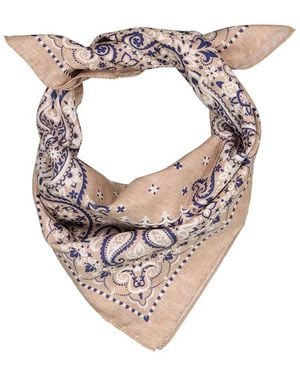 Ascot Herren Bandana Seide Gemustert - Pink