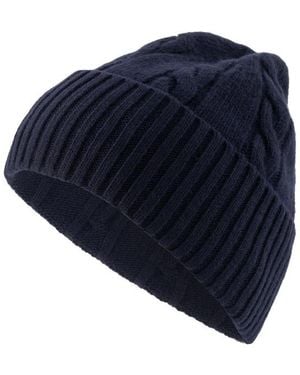 GANT Herren Mützen/Caps/Hüte Woll-Stoff - Blau