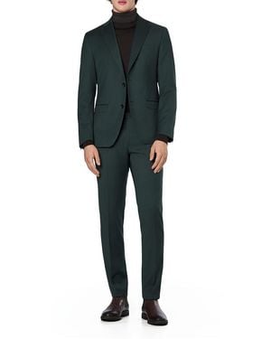 DIGEL Herren Anzug Slim Fit - Schwarz