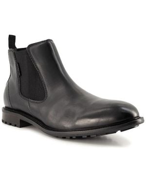 Bugatti Herren Chelsea Boots Glattleder - Schwarz
