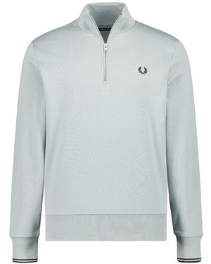 Fred Perry Herren Troyer Unifarben - Blau