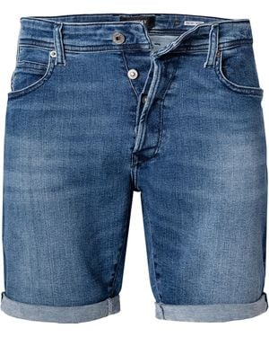 Replay Herren Jeansshorts Baumwolle - Blau