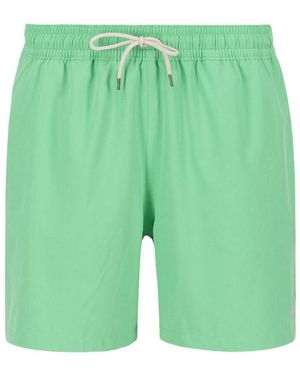 Polo Ralph Lauren Herren Badeshorts Unifarben - Grün