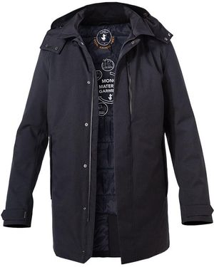 Save The Duck Herren Jacke Unifarben - Blau