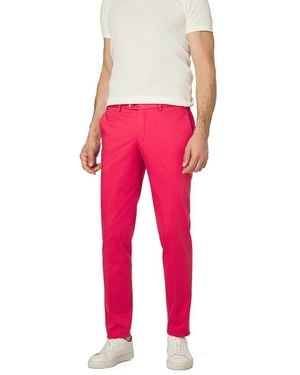 Hiltl Herren Hose Slim Fit - Rot