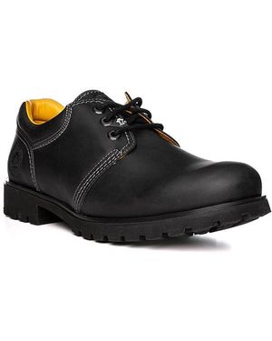Panama Jack Herren Schuhe Glattleder - Schwarz