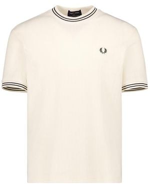 Fred Perry Herren T-Shirts - Natur