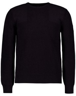 Belstaff Herren Pullover Baumwolle Unifarben - Blau