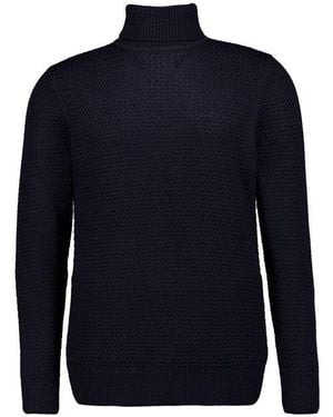 Strellson Herren Pullover Unifarben - Blau