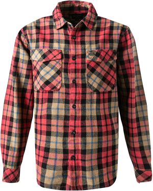 Billabong Herren Hemd Kariert - Rot