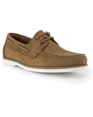 Marc O' Polo Herren Bootsschuhe Velours - Braun