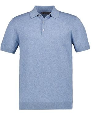 BOGGI Herren Polo-Shirt - Blau