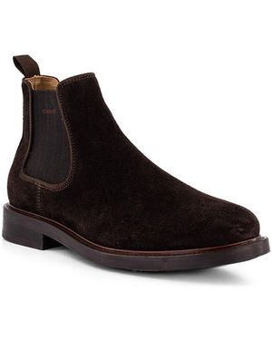 GANT Herren Chelsea Boots Velours - Schwarz