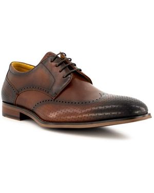 DIGEL Herren Brogue Glattleder - Braun