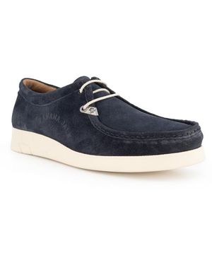 Panama Jack Herren Schnürschuhe Nubuk-/Veloursleder - Blau