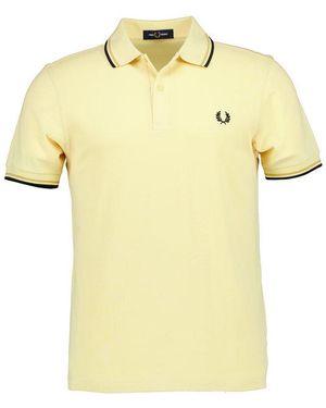 Fred Perry Herren Polo-Shirt - Gelb