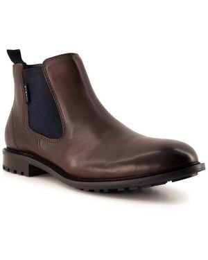 Bugatti Herren Schuhe Glattleder - Braun