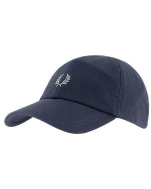 Fred Perry Herren Cap Baumwolle - Blau