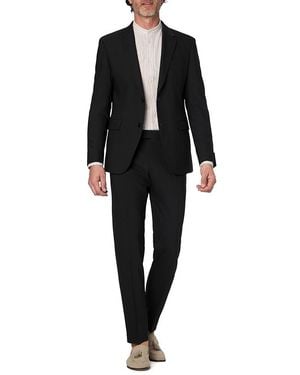 Strellson Herren Anzug Slim Fit - Schwarz