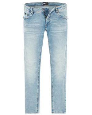 Gas Herren Jeans Straight Fit - Blau