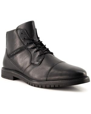 Bugatti Herren Schnürboots Glattleder - Schwarz