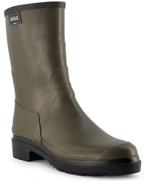 Aigle Herren Gummistiefel Gummi - Grün