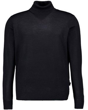 Bugatti Herren Pullover Unifarben - Blau
