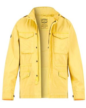 Superdry Herren Jacken - Gelb