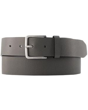 Marc O' Polo Herren Gürtel Leder - Grau