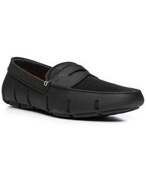 Swims Herren Bootsschuhe Textil & Canvas - Schwarz