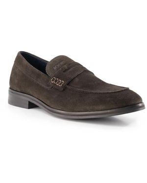 Joop! Herren Loafer Nubuk-/Veloursleder - Braun