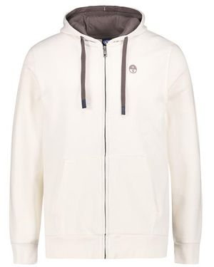 North Sails Herren Pullover,Weiß Unifarben