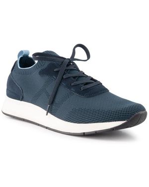 Hackett Herren Sneaker Textil & Canvas - Blau