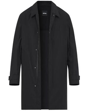 BOSS Herren Mantel - Schwarz