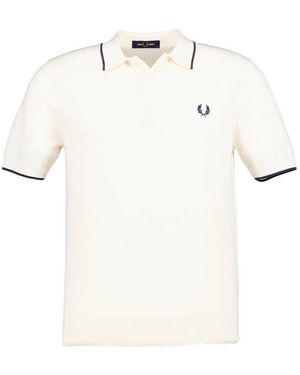 Fred Perry Herren Polo-Shirt - Weiß