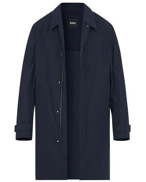BOSS Herren Mantel - Blau