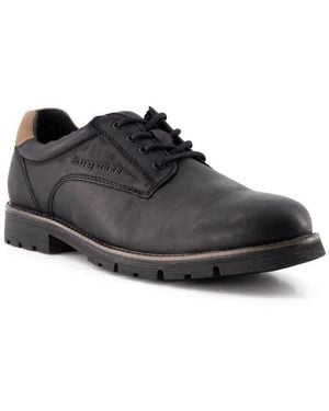 Bugatti Herren Schnürschuhe Glattleder - Schwarz