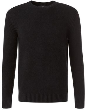 Cinque Herren Pullover Unifarben - Schwarz