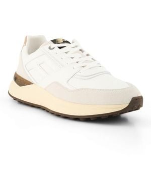 Floris Van Bommel Herren Sneaker Glattleder - Weiß