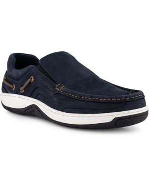 Dubarry Herren Bootsschuhe Velours - Blau