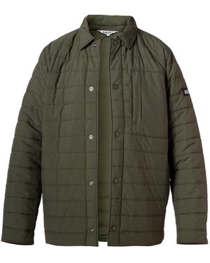 Aigle Herren Steppjacke Unifarben - Grün