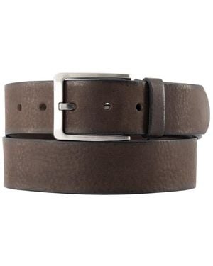 EUREX by BRAX Herren Gürtel Glattleder - Braun