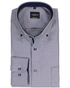 Venti Herren Hemd - Blau