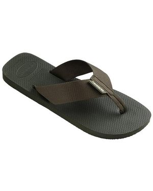 Havaianas Herren Zehensandalen Gummi - Schwarz